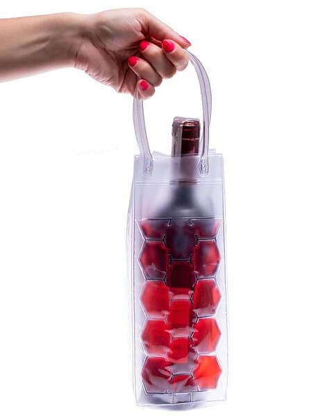 Röd Vin Flaskkylare Bag