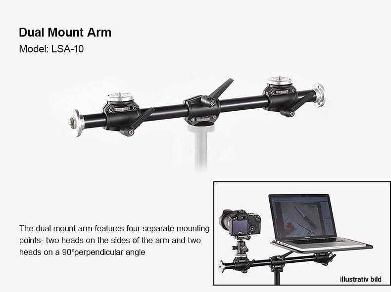 Godox LSA-10 DUAL MOUNT ARM
