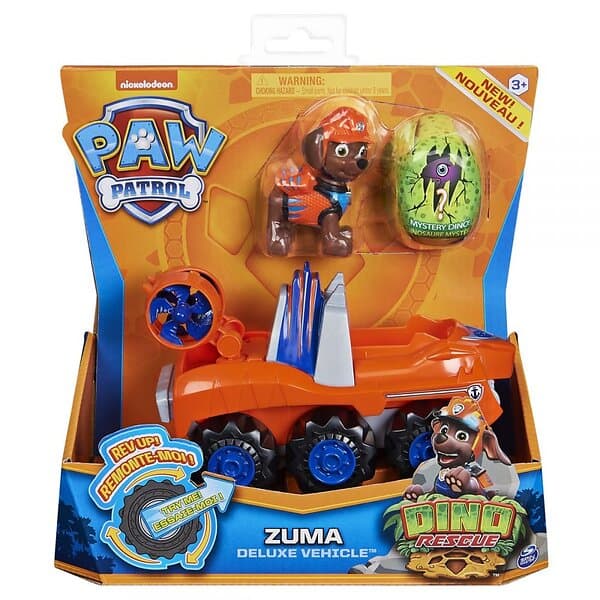 Paw Patrol Dino Rescue Deluxe Zuma Vehicle