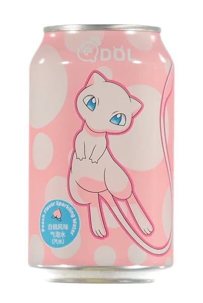 Qdol Pokemon Läsk Mew Persika 33cl