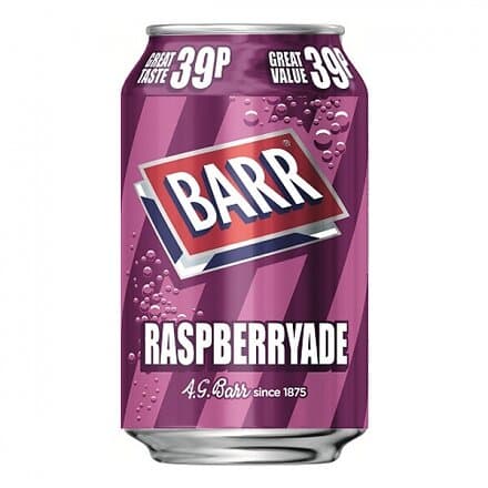 Barr Raspberryade 33cl