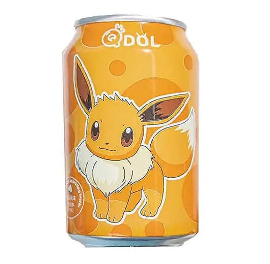 Qdol Pokemon Läsk Evoli Persika 33cl