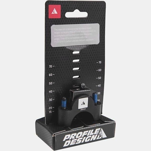 Profile Design Aerobar Bracket Riser 40 Mm Svart 31,8 mm