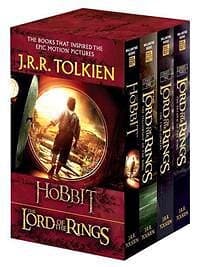 J.R.R. Tolkien 4-Book Boxed Set: The Hobbit and the Lord of the Rings: The Hobbit, the Fellowship of the Ring, the Two Towers, the Return of