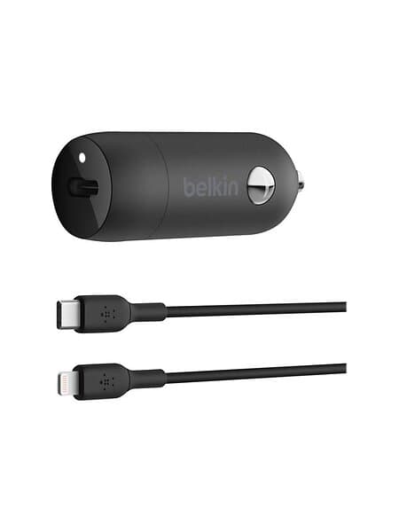 Belkin 30W USB-C PD Car Charger 1m