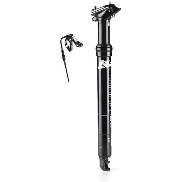 XLC Sp-s13 120 Mm Remote Dropper Seatpost Silver 270-390 mm 27,2 mm