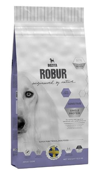 Bozita Robur Sensitive Single Protein Lamb & Rice 12,5kg