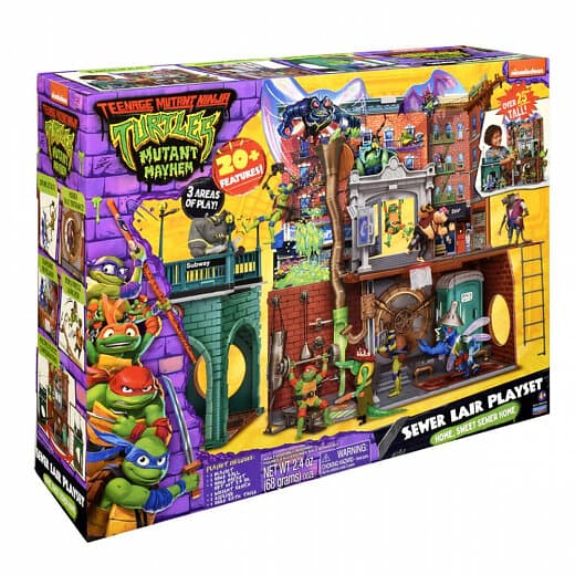 Mutant Turtles Mayhem Sewer Lair