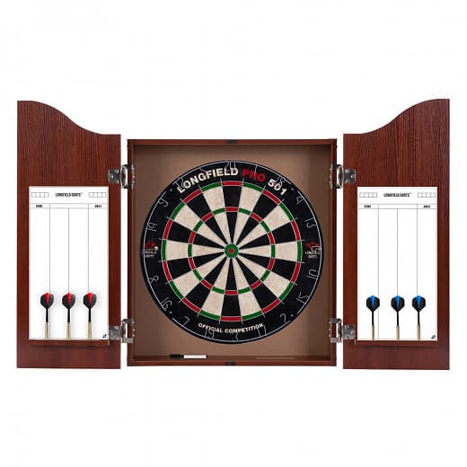 Darts Longfield Pro Set Rödbrun