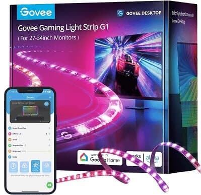 Govee Gaming G1 Ljusslinga för skärm 27"-34"