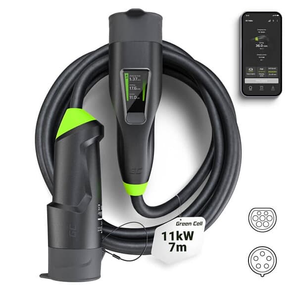 GreenCell EVGC01 Habu 11kW 7m Typ 2/CEE 3-Fas