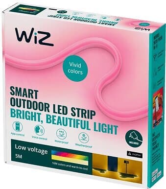 WiZ Ljusslinga Utomhus RGBW 5m