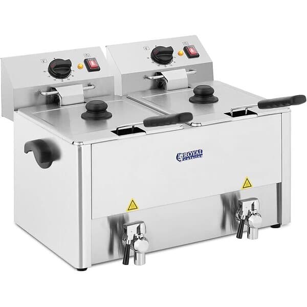 Royal Catering 2 x 13 liter RCEF 13D-EGO