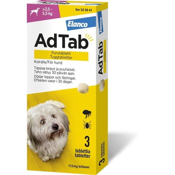 Elanco AdTab tuggtablett 112 mg