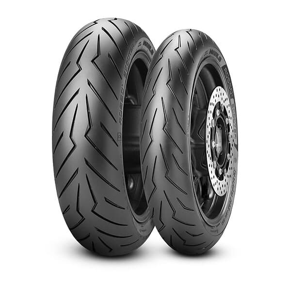 Pirelli Diablo Rosso Yamaha Smax Force 155 M/c 53p Tl Scooter Front Tire Svart 120 70 R13