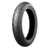 Bridgestone Battlax Sc M/c 48p Tl Front Tire Svart 110 70 R13