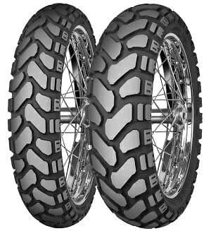 Mitas E-07+ 62t Tl Trail Tire Svart 120 80 R18