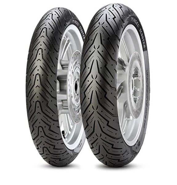 Pirelli Scoot Angel (r) M/c 63s Tl Scooter Tire Silver 130 80 R15