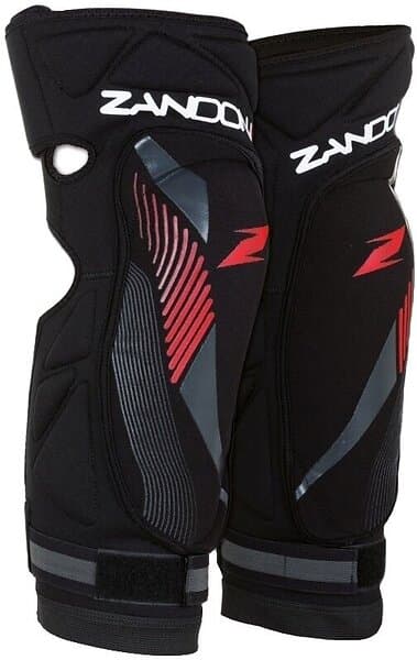 Zandona Soft Active Knee Guards Svart S-M