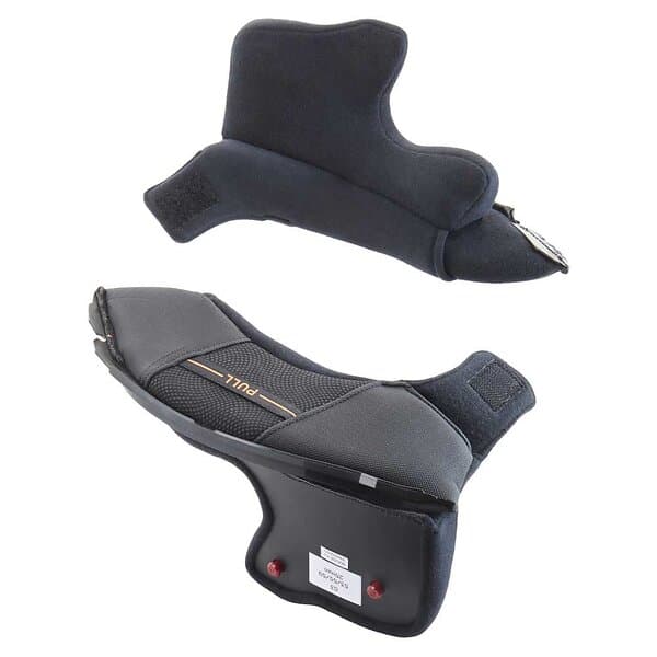 Schuberth S3 Sport +10 Mm Cheek Pads Svart 61-65 mm