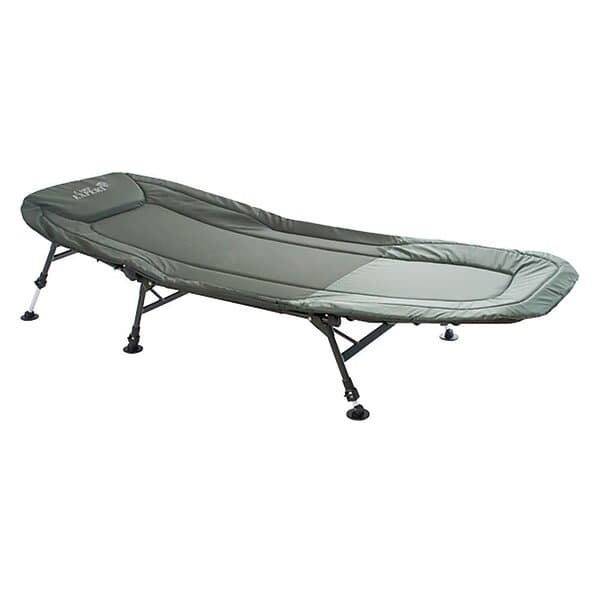 Carp Expert 6 Legs Bedchair Silver 195 x 75 cm