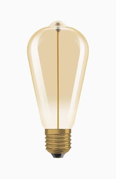 Ledvance Vintage 1906 LED-lampa Edison Filament-Magnetic GOLD 2,2W/827 (12W) E27