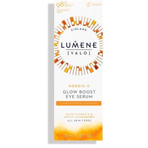 Lumene Nordic c Glow Boost Eye Serum Uppfriskande Ögonserum 10 Ml