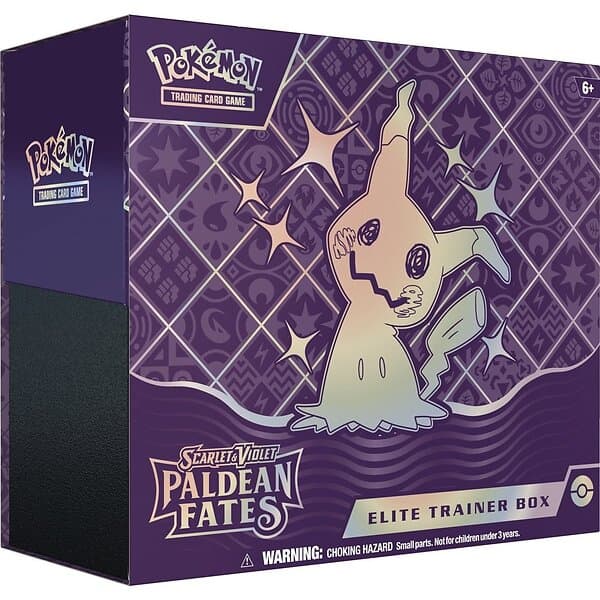 Pokémon TCG Scarlet & Violet Paldean Fates Elite Trainer Box