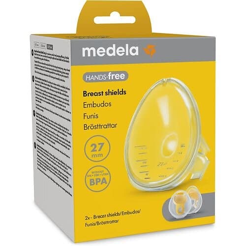 Medela Hands Free Brösttratt 27 Mm 2 St