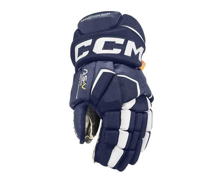 CCM Handske As-V Pro SR Navy/White