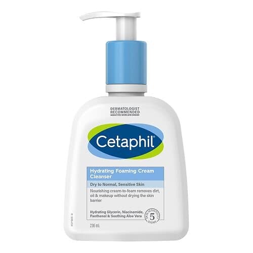 Cetaphil Hydrating Foaming Cleanser Rengöringsskum 236 Ml