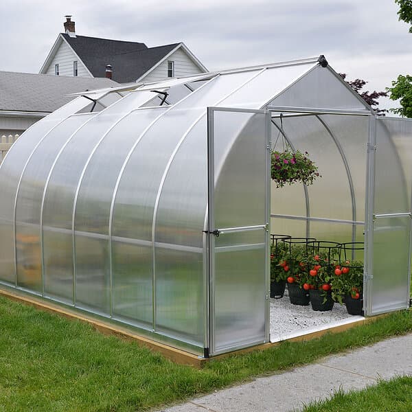 Canopia by Palram Växthus Bella 8,9 m² Silver 703730