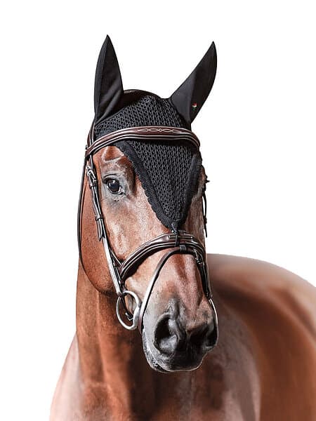 Equiline Loop Lång Flughuva Svart