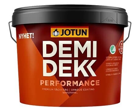 Jotun Fasadfärg Demidekk Infinity Pure Matt (9L Vit)