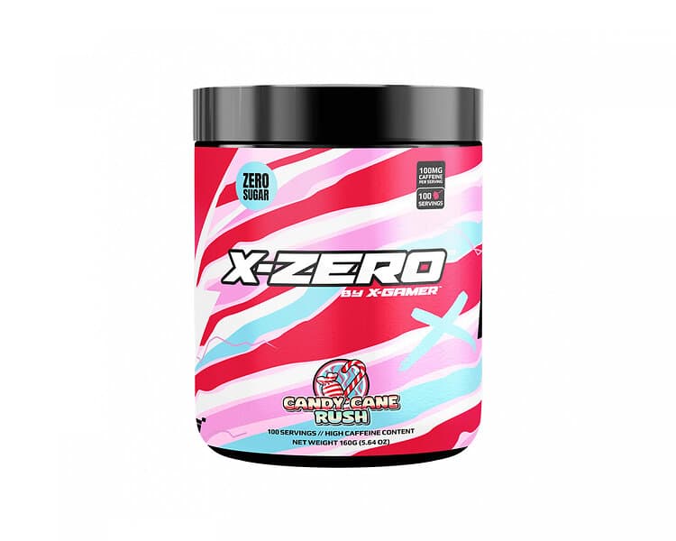 X-Gamer X-Zero Candy Cane Rush 100 Serveringar