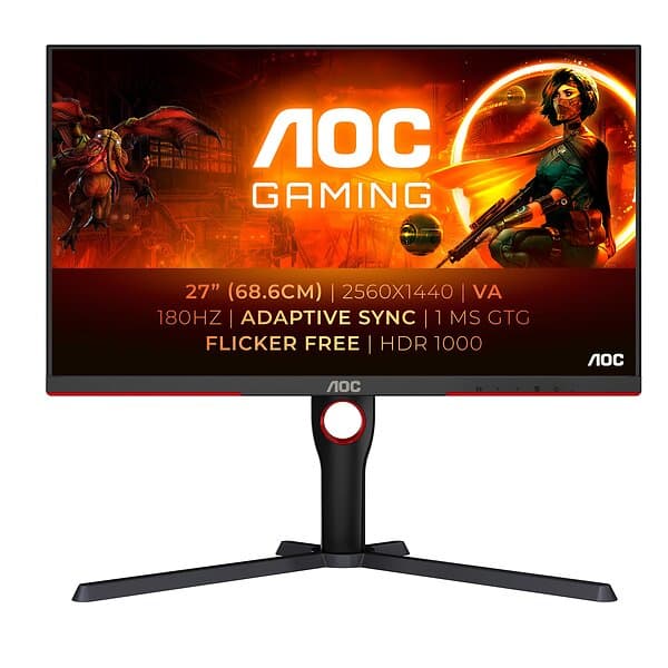 AOC Q27G3XMN 27" Gaming QHD VA 180Hz