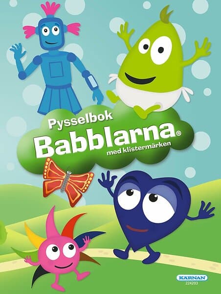 Babblarna Pysselbok med klistermärken