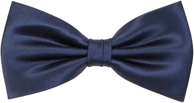 Amanda Christensen Pre Tie Silk Ceremony Navy
