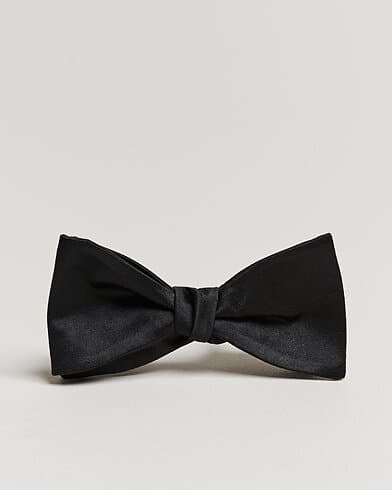 Amanda Christensen Self Tie Silk Ceremony Black