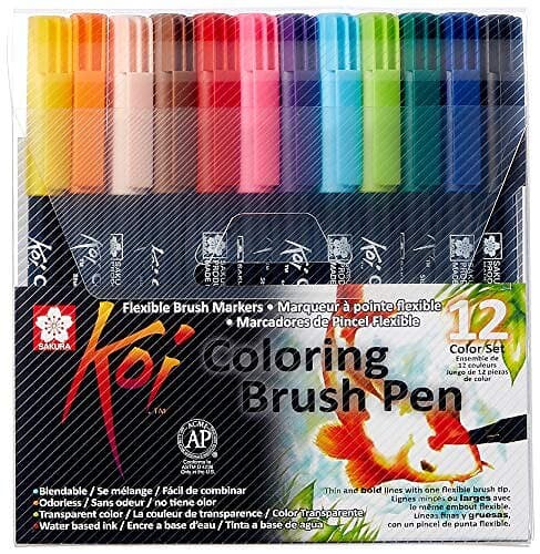 Sakura Koi Color Brush Pen set 12st