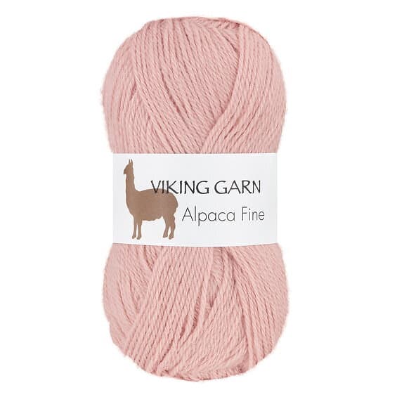 Viking Garn Alpaca Fine 50g puderrosa 652