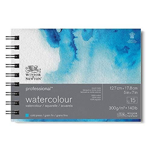 W&N Akvarellblock GF 300g B6