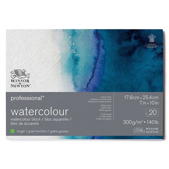 W&N Akvarellblock R 300g B5