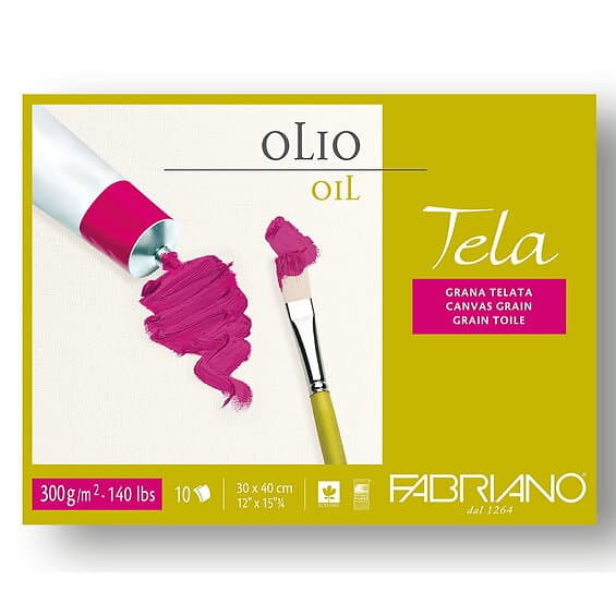 Fabriano Oljeblock Tela 300g 36x48cm