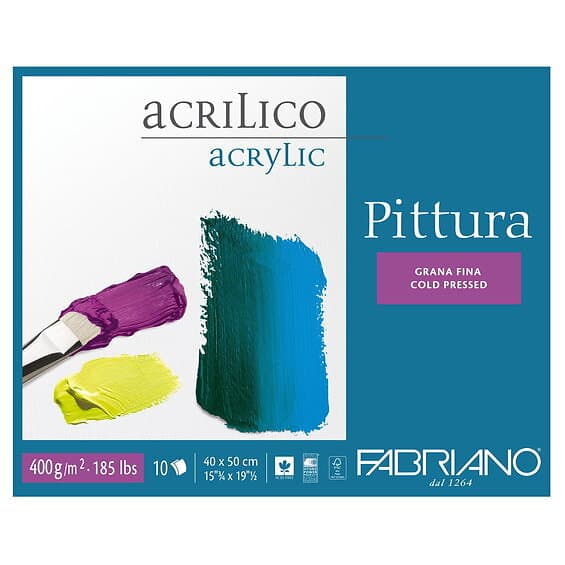Fabriano Akrylblock 400g 25x35