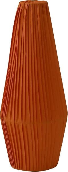 Astrid stilskärmar satin plisserad (Orange)