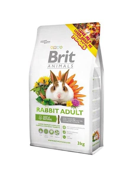 Brit Animals Kanin Adult (3kg)