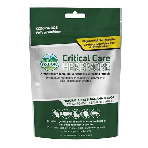 Herbivore Oxbow Critical Care Apple & Banana (140g)