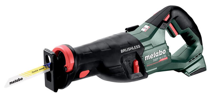 Metabo SSEP 18 LT BL Tigersåg batteridriven 18V X 165l (utan batterier)