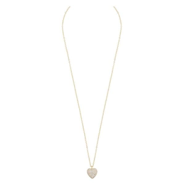 Snö Of Sweden Halsband Sanne Heart Guld 42cm